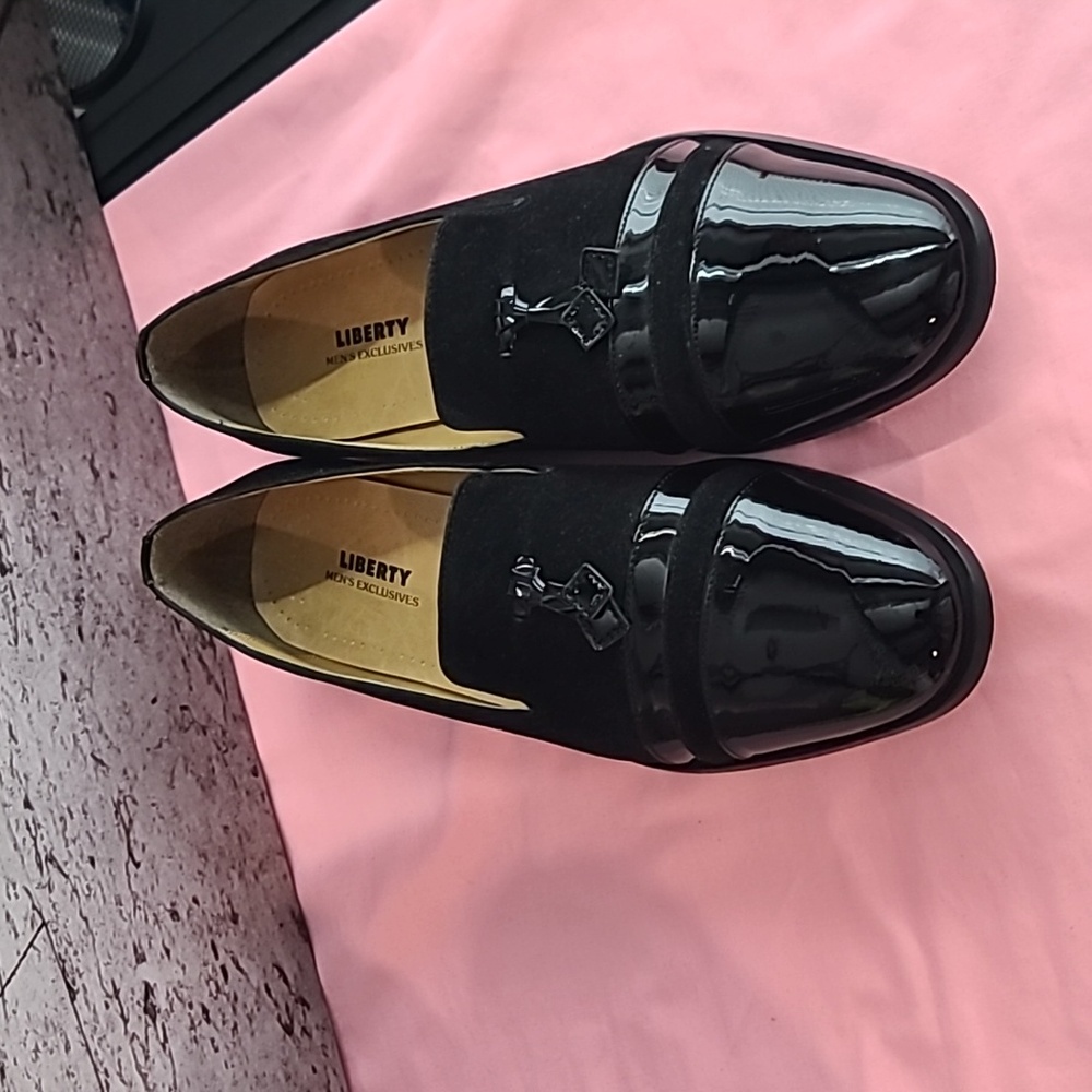 Reno Leather Slip-On Tassels Shoes